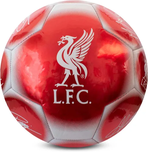 Miniatura 9 de Hy-Pro Balón de fútbol clásico con licencia oficial, metálico, talla 5, entrenamiento, partido, mercancía, coleccionable para niños y adultos