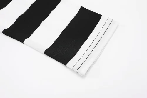 Miniatura 7 de Formeet17 Camiseta de manga larga a rayas para mujer, camiseta casual con cuello redondo