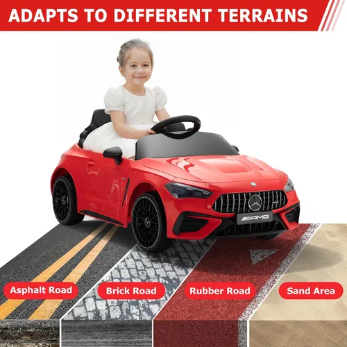 Miniatura 8 de TOBBI Auto de juguete eléctrico montable para niños, vehículo alimentado por batería para niños pequeños con control remoto parental/arranque