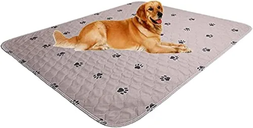 Miniatura 5 de Almohadillas lavables para cachorros, reutilizables, súper absorbentes, impermeables, almohadilla grande para orina de perro para cama de perro