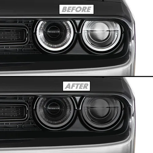Miniatura 9 de SlickMod Tinte de humo de vinilo precortado para la luz trasera Dodge Challenger 2015-2022 (1. luz trasera, 20% humo oscuro)