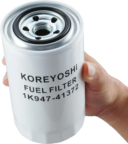 1K947-43172 Filtro de combustible compatible con Kubota KX080-4 KX080-4S SVL65-2 SVL65-2C SVL75-2 SVL75-2C SVL75-2CA SVL95-2S SVL95-2SC V266 07 V3