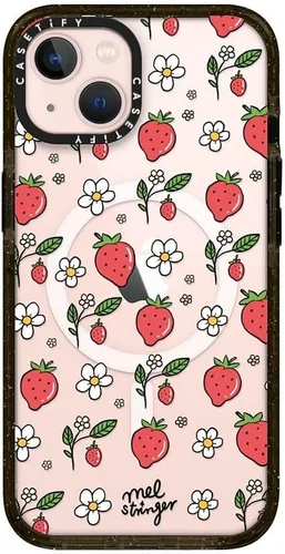 Miniatura 420 de Funda Impact de CASETiFY para iPhone 13 Pro Max con Magsafe - Estuche Claro Cuento de Invierno - Claro Negro Estuche transparente Winter Tale