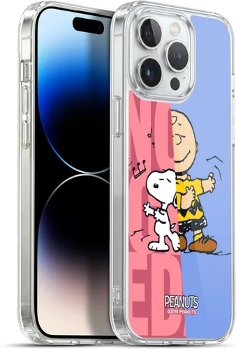 Miniatura 57 de Head Case Designs Funda de gel con licencia oficial de Peanuts Snoopy & Woodstock Halfs and Laughs [protección de grado militar] compatible