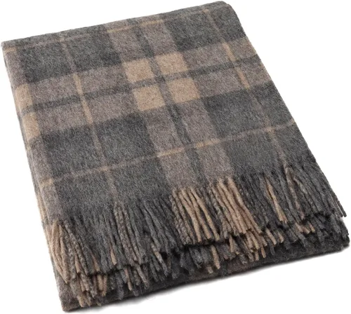 Miniatura 20 de Superfine - Manta de lana de alpaca – Manta ligera de lana merino de alpaca para uso en interiores o exteriores Manta de lana de alpaca peruana