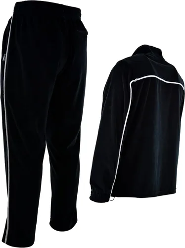 Miniatura 4 de ChoiceApparel Chándal de terciopelo para hombre con bolsillos con cremallera