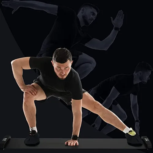 Miniatura 2 de Equipo de entrenamiento deslizante, tapete multiusos de EVA para hockey sobre hielo, patinaje, patinaje, manta deslizante para deportes en casa