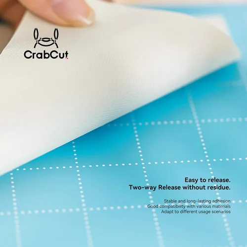 Miniatura 5 de Alfombrillas de corte para Cricut Joy Xtra: 4 alfombrillas, 8.5x12 pulgadas, diseño de punto adhesivo de luz azul, cuidado de los ojos, agarre