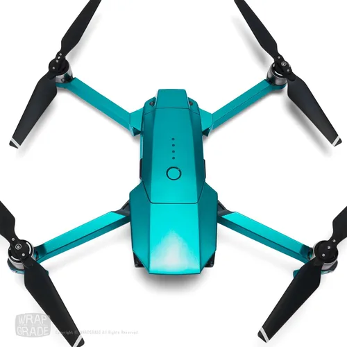 Miniatura 5 de Wrapgrade Mono Skin para DJI Mavic Pro (azul caribeño)