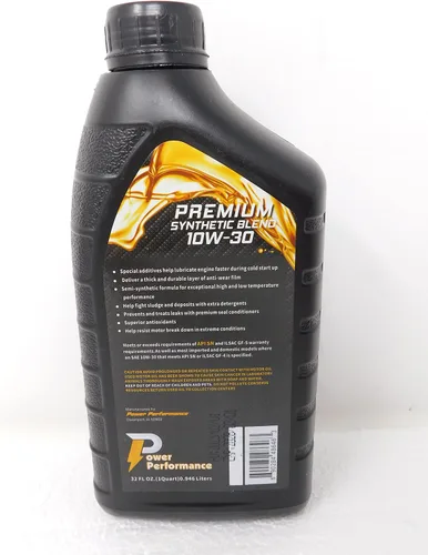 Miniatura 4 de Power Performance Kit de cambio de aceite de mezcla sintética 10W-30 para Kohler 52 050 02-S y tratamiento de combustible
