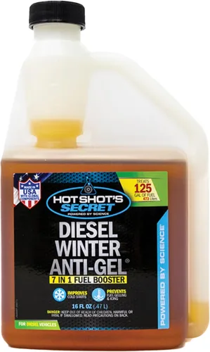Aditivo para combustible diésel Hot Shot 's Secret P403316ZS, de 16 fl oz.