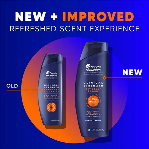 Miniatura 2 de Head & Shoulders - Champú y acondicionador Clinical Strength Dry Scalp Rescue, champú y acondicionador anticaspa y para el cuero cabelludo reseco