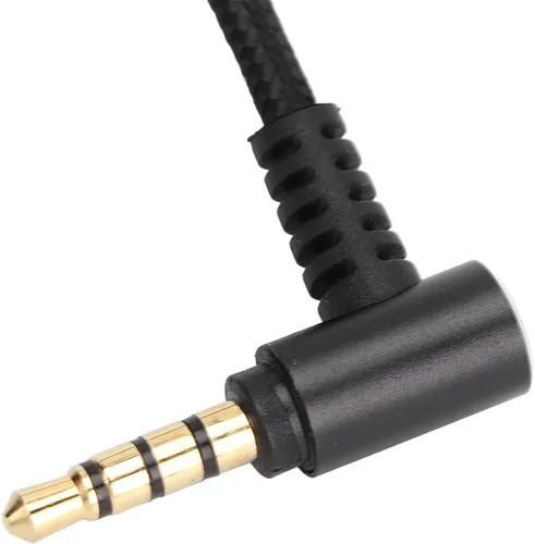 Miniatura 4 de Acogedor Cable de micrófono TRS a TRRS de 0.138 in, cable adaptador multifuncional para conector RODE SC7, Videomicro, Go, Wireless Go Videomic Pro