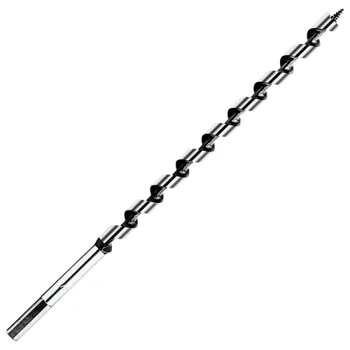 Miniatura 12 de Broca de taladro de 1-1/2 pulgadas x 12 pulgadas de largo para madera, vástago hexagonal, para madera blanda y dura, plástico, paneles de yeso