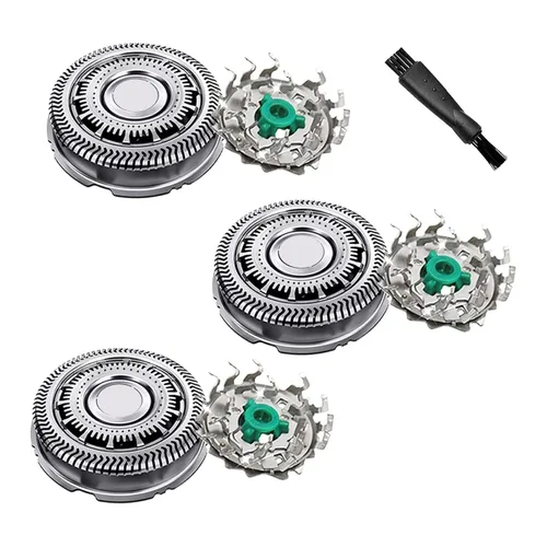 Miniatura 3 de SH90 - Cabezales de repuesto compatibles con Philips Series 9000 8000, SH90, cuchillas de repuesto mejoradas SH90, cabezales de afeitado aptos