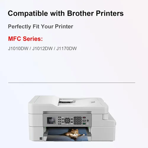 Miniatura 2 de MFC-J1010DW LC401XL - Cartuchos de tinta compatibles con Brother LC401 de alto rendimiento para impresora Brother MFC-J1012DW MFC-J1170DW