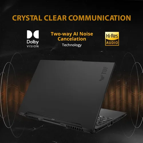 Miniatura 7 de asus TUF A16 - Laptop para juegos FHD de 16 pulgadas y 165 Hz, AMD Ryzen 7-7735HS, gráficos Radeon RX7600S V8G, RAM DDR5 de 32 GB, SSD PCIe de 1 TB