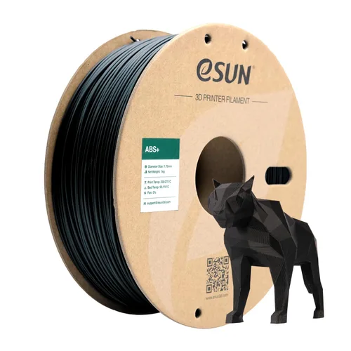 Miniatura 8 de eSUN Filamento ABS + de 0.069 in, filamento de impresora 3D ABS Plus, precisión dimensional +/- 0.002 in, carrete de 2.2 libras, filamento