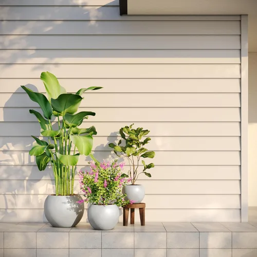 Miniatura 15 de DTY Fiberstone - Maceta tipo globo para interiores y exteriores, maceta esférica ligera para olivo, Monstera y palma, piedra de fibra de vidrio