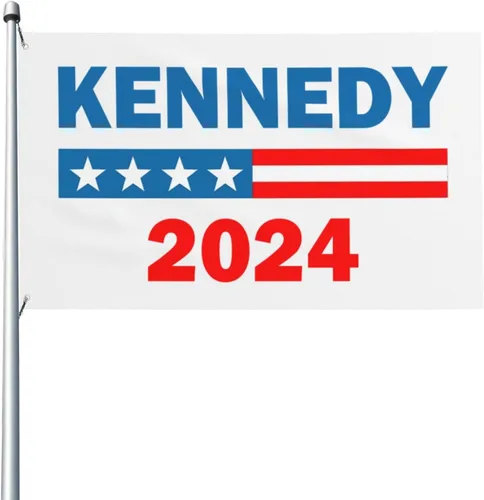Kennedy - Bandera para el presidente Robert Kennedy 2024, bandera de salvar Estados Unidos 2024, bandera anti Biden, bandera demócrata, bandera de 3