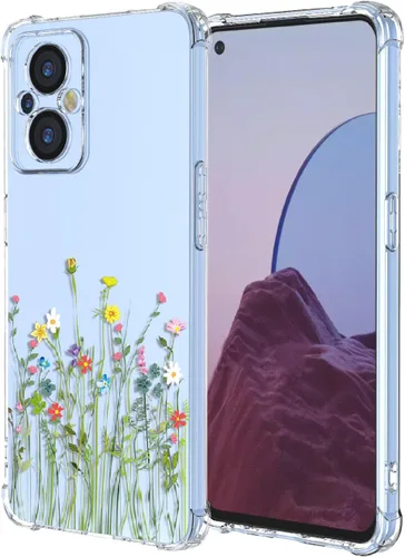 Miniatura 20 de Funda para OnePlus Nord CE 2 Lite 5G Clear Flower Phone Case Soft TPU a prueba de golpes, antiarañazos, funda protectora para 1+Nord CE2 Lite 5G