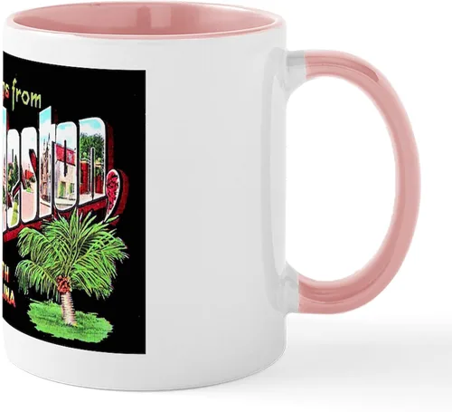Miniatura 21 de CafePress Taza de café de cerámica de 11 oz (11.0 fl oz) de la bandera de Carolina del Sur Taza con la bandera de Carolina del Sur