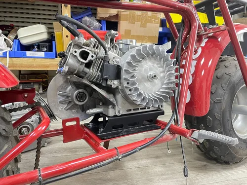 Miniatura 2 de Volante de aluminio 10krpm para Predator 212cc 200cc 224cc Non Hemi Cast,Fit Honda GX200,69730 69736 motor, para Coleman Mini Bike CT200U BT200X