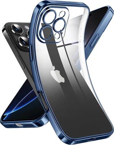 Miniatura 34 de Supdeal Funda transparente para iPhone 13 Pro, no amarillea, protección de cámara, probada en caídas de grado militar, transparente, a prueba