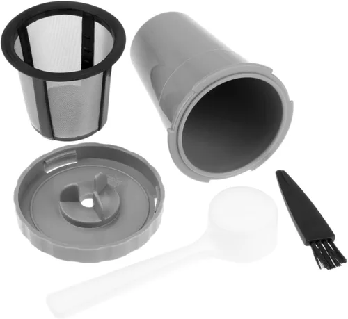 Taza K reutilizable con filtro inferior, malla de acero inoxidable, cápsulas de café ecológicas de repuesto para cafeteras Keurig K Cup B30, B31, B40