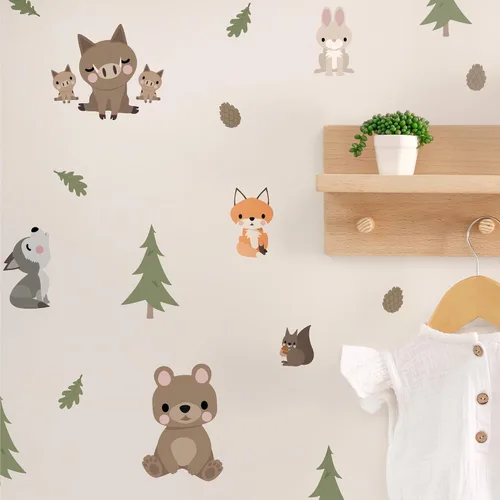 Miniatura 9 de Teddylabels - Las calcomanías del Mar Profundo - Pegatinas de pared fáciles de aplicar y extraíbles: Transforma el dormitorio de tu niño pequeño