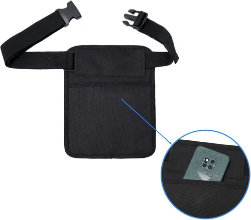 Miniatura 6 de BVMAG Bolsa de servidor con cintura para restaurante con hebilla de cinturón ajustable para camarera pequeña