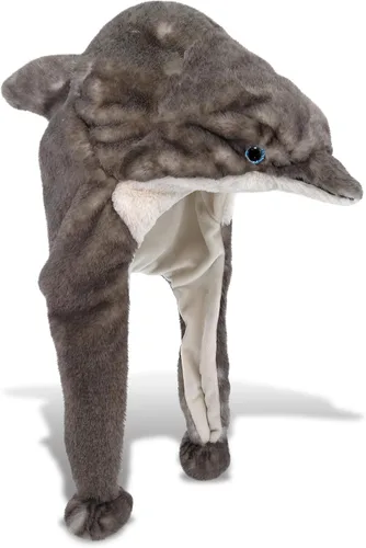 Miniatura 31 de DolliBu Gorro de felpa – Gorro de peluche de forro polar súper suave con orejeras, acogedor sombrero de invierno cálido para niños – Talla única