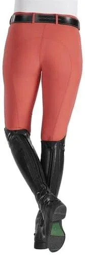 Miniatura 3 de Dover Saddlery Pantalón Wellesley Tech para mujer, talla 26, color verde oliva, Verde -Oliva