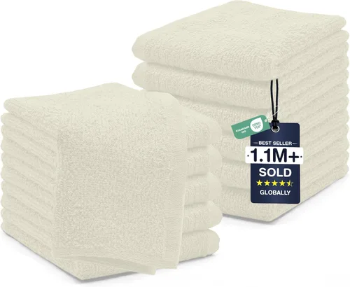 Miniatura 91 de DAN RIVER Paquete de 6 toallas de mano de alta calidad (16 x 28 pulgadas), 100% algodón, ultra suaves, ligeras, altamente absorbentes, para baño