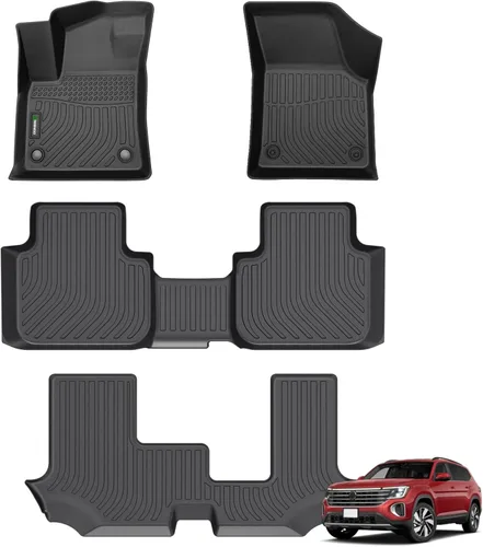 Miniatura 101 de ANBINGO® Alfombrillas de Piso para 2024 2025 CX-90 y CX90 PHEV (Híbrido Enchufable) 6 y 7 Asientos 2da Fila Asiento de Capitán o Asiento Tipo Cubo
