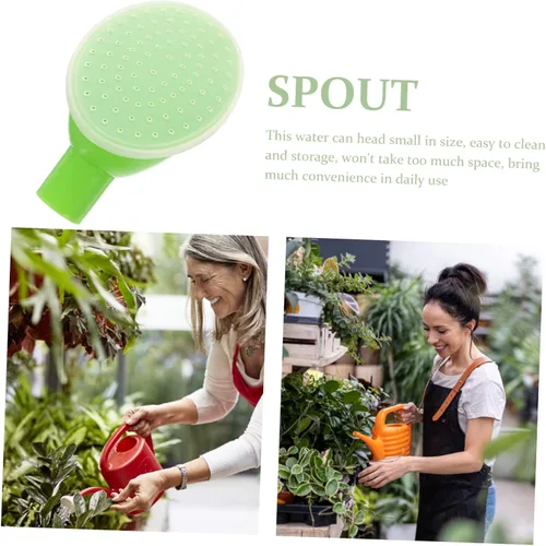 Miniatura 7 de Yardwe Cabezal de regadera de plástico verde universal