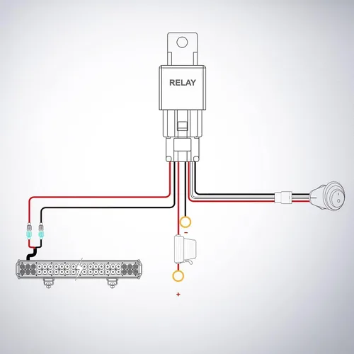 Miniatura 6 de Nilight Barra de luz LED de 12 pulgadas, 72W, combo de focos de luz difusa todoterreno, luces LED antiniebla para conducción, con juego de arnés