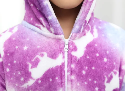 Miniatura 70 de Mameluco de unicornio para pijamas de animales, cosplay, disfraz unisex de Halloween