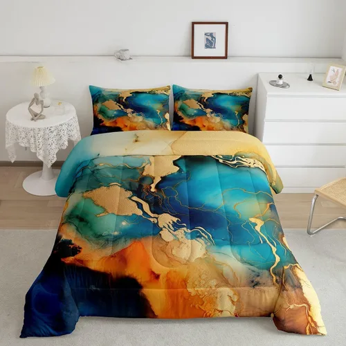 Miniatura 17 de Feelyou Lindo juego de edredón decorativo de hongos para niños, edredón de hongos de dibujos animados para niños y adolescentes, juego de ropa