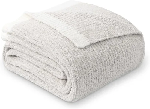 Miniatura 16 de MH MYLUNE HOME Manta Throw Ultra Suave de Leopardo (50x60 pulgadas) Mantas de Microfibra Suaves Cálidas Reversibles Manta de Guepardo