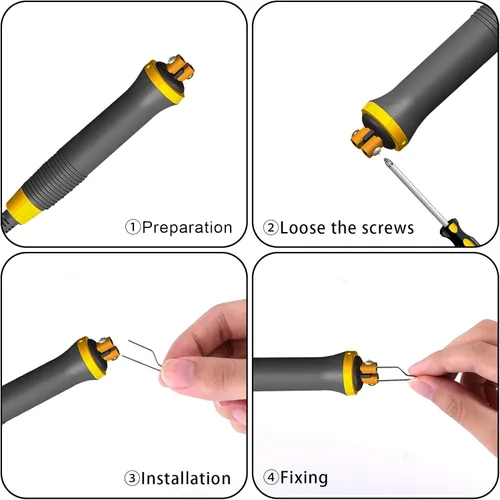 Miniatura 3 de SAVITA 23 puntas de leña, puntas de alambre de pirografía de repuesto para máquina de pirografía, puntas de pluma de combustión de madera