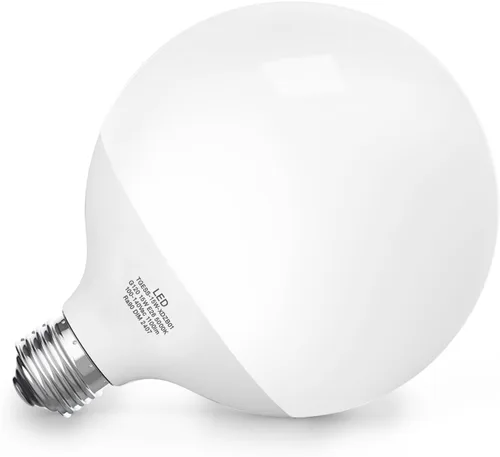Miniatura 11 de Bombilla LED, bombillas globo G120, bombillas de 15 W, bombilla regulable de luz diurna de 5000 K, lámpara grande con base E26, 1100 lúmenes