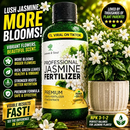 Miniatura 3 de Fertilizante profesional de jazmín líquido 3-1-2 concentrado de 8 onzas, fertilizante de plantas de jazmín premium para interiores y exteriores