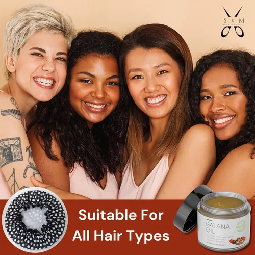 Miniatura 7 de Aceite de batana orgánico para el crecimiento y el grosor del cabello para hombres y mujeres, aceite para el cabello aprobado por el Dr. Sebi