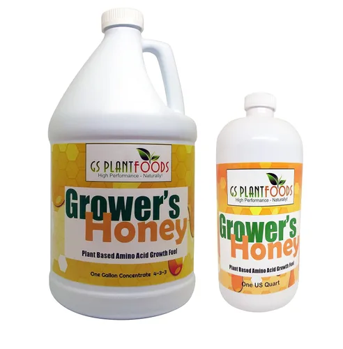 Miniatura 9 de Grower's Honey - Fertilizante líquido a base de plantas, alimento orgánico para plantas para un enorme crecimiento vegetativo (1 cuarto de galón)