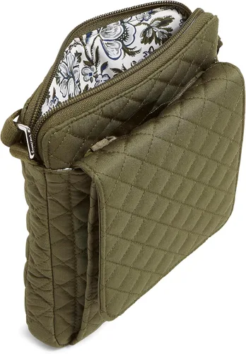 Miniatura 5 de Vera Bradley Mini bolso cruzado hipster de algodón con protección RFID