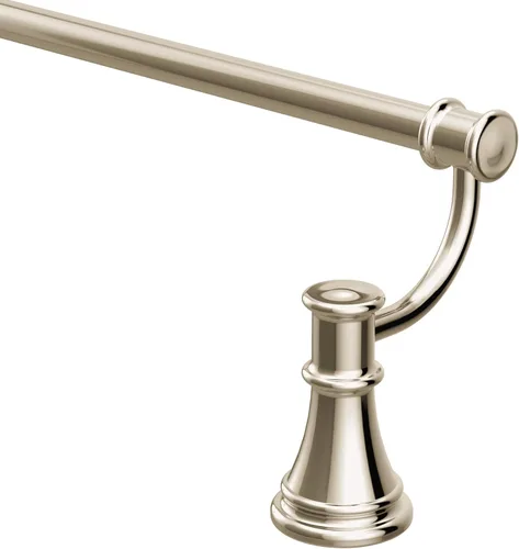 Miniatura 2 de Moen YB6424NL Belfield - Toallero de baño de 24 pulgadas, níquel pulido