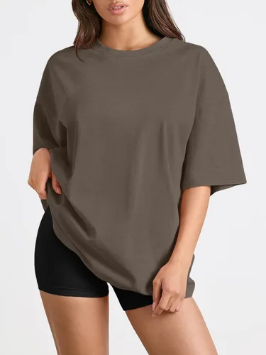 Miniatura 253 de Trendy Queen - Camisetas de entrenamiento de moda para mujer, camisetas atléticas de manga corta para verano y primavera, disponibles en tallas