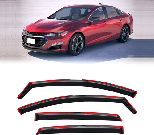 Miniatura 121 de Visera de ventana para Honda Civic 2022-2025, protectores de lluvia de canal exterior, escudos, deflector de ventilación, sombra, viento, humo
