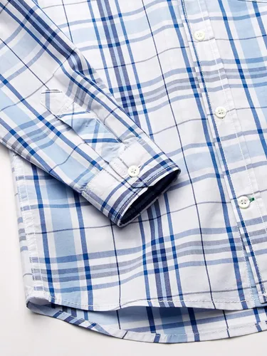 Miniatura 3 de Tommy Hilfiger Camisa con rayas de manga larga para niños